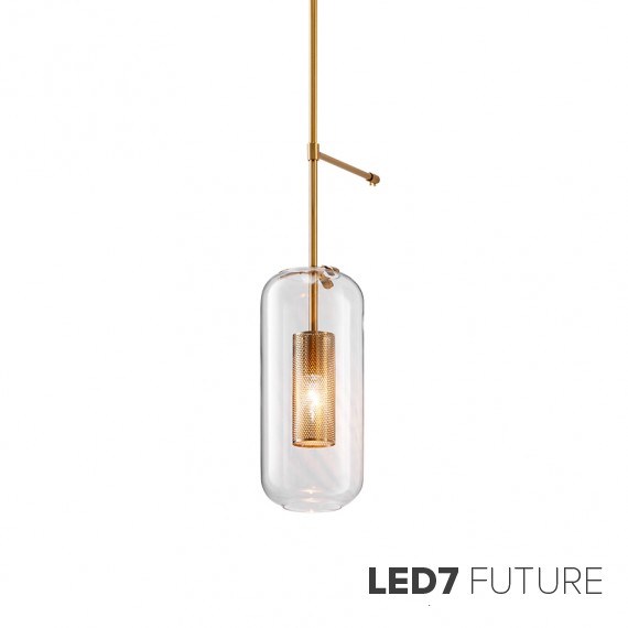 Loft Industry Modern - Perforated Vessel Pendant